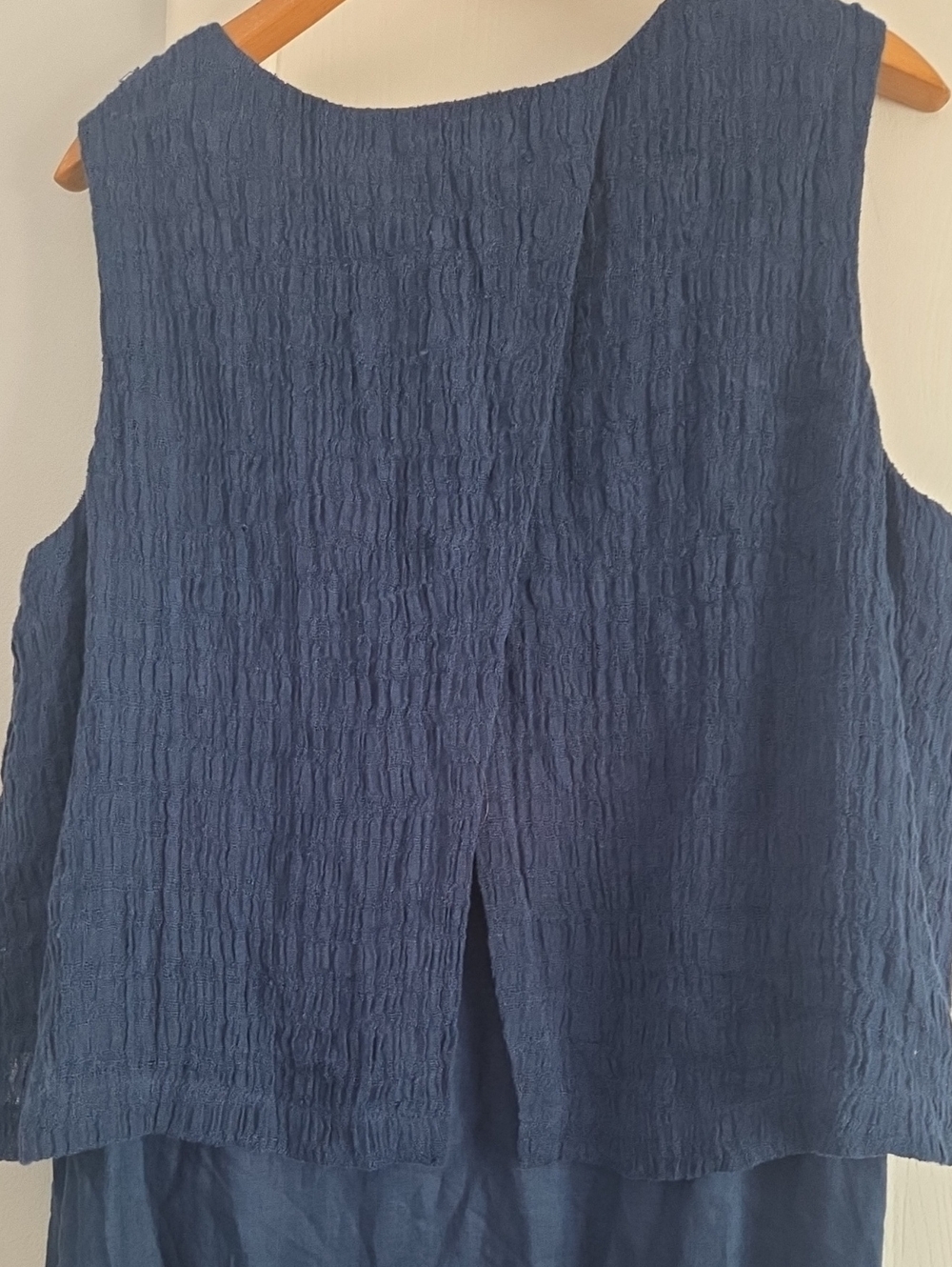 J. Jill Blue Linen Dress 2X - Picture 7 of 8